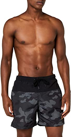 Urban Classics Men’s Block Swim S...