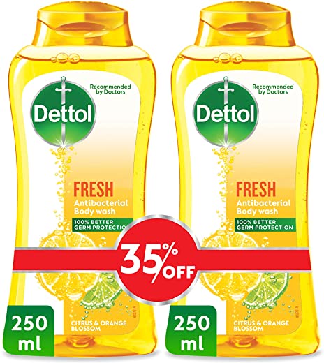 Dettol Fresh Anti-Bacterial Body Wash