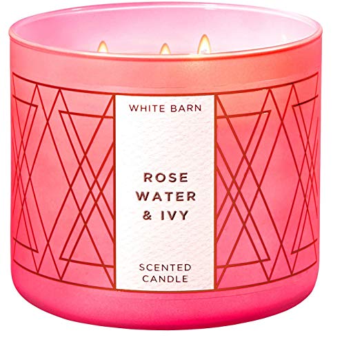 Bath And Body Works White Barn Rose Water & Ivy 3-Wi...