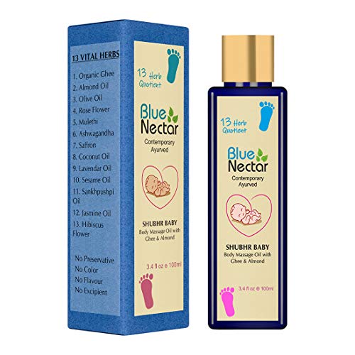 Blue Nectar Ayurvedic Baby Massage Oil