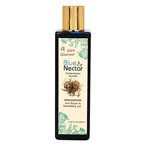 Blue Nectar Ayurvedic Hair Oil for Hair Growth