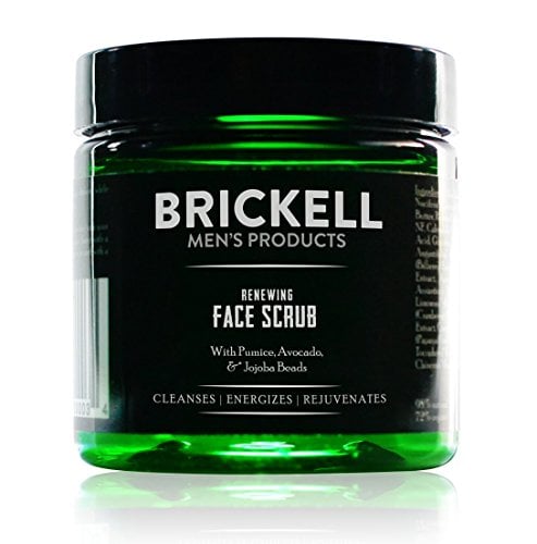 Brickell Men's Products Renewing Face Scrub for Men