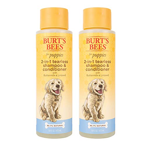 Burt'S Bees For Dogs Natural Tearless 2 In 1 Dog Sha...