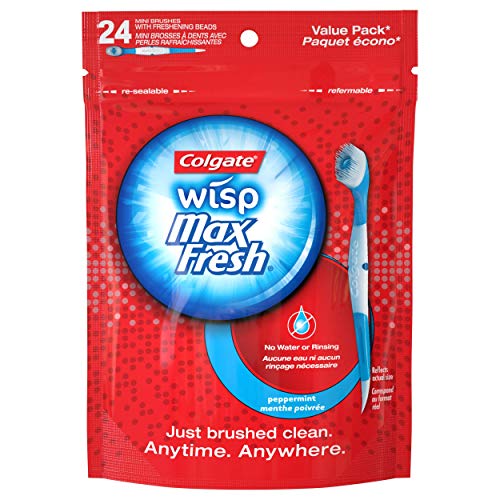 Colgate Max Fresh Wisp Disposable Mini Toothbrush