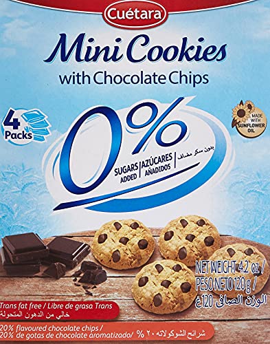 Cuetara Digesta Light Mini Chocolate Chip Cookies Review - 2023