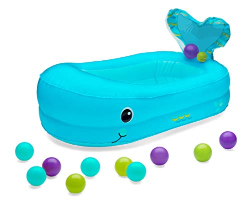 Infantino - Whale Bubble Ball Inflatable Bath Tub