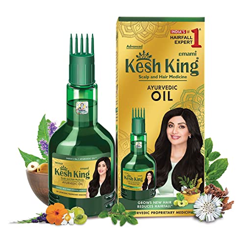 KESH KING HERBAL AYURVEDIC HAIR OIL FOR HAIR GROWTH