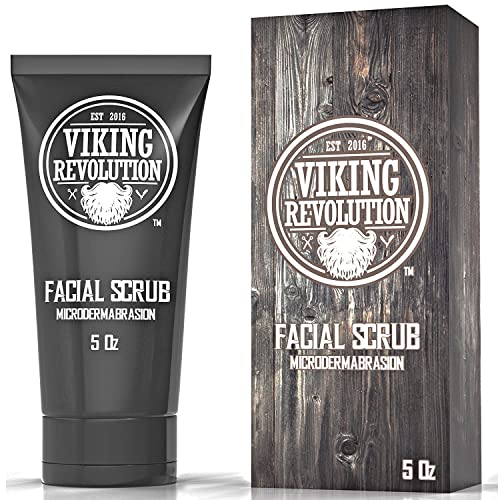 Viking Revolution Microdermabrasion Face Scrub for Men