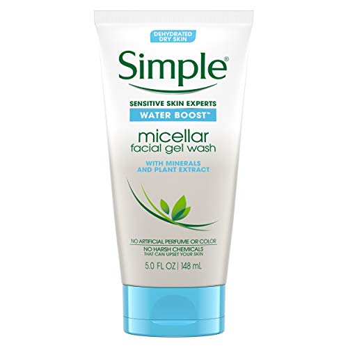 Simple Water Boost Micellar Facial Gel Wash Sensitiv...