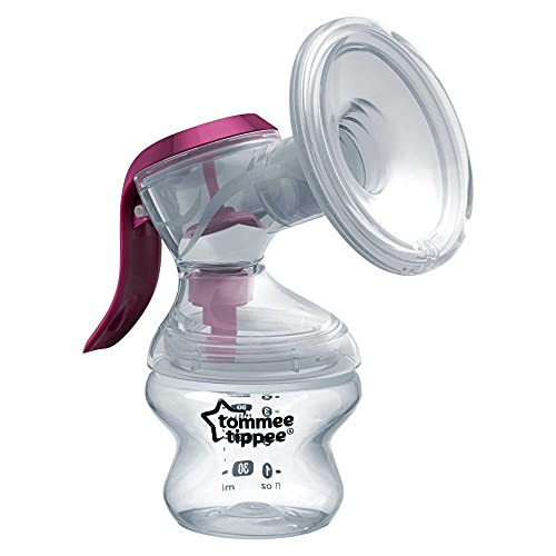 Tommee Tippee Manual Breast Pump, Clear