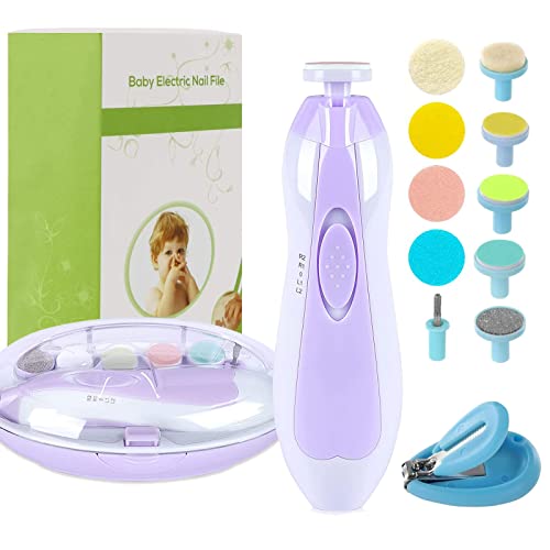 Gnker Baby Nail Trimmer File Electric