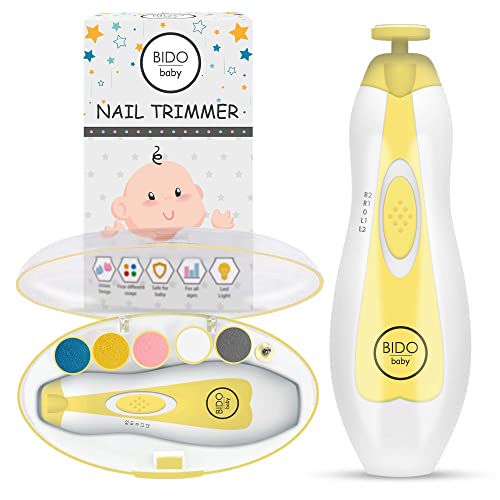 BİDO Baby Nail Trimmer File Electric-Safe Baby Nail