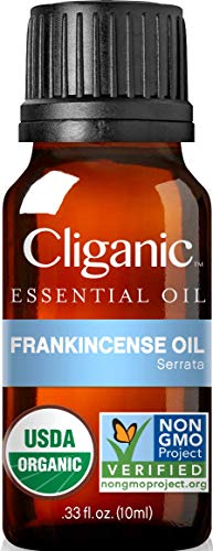 Cliganic USDA Organic Frankincense Essential Oil