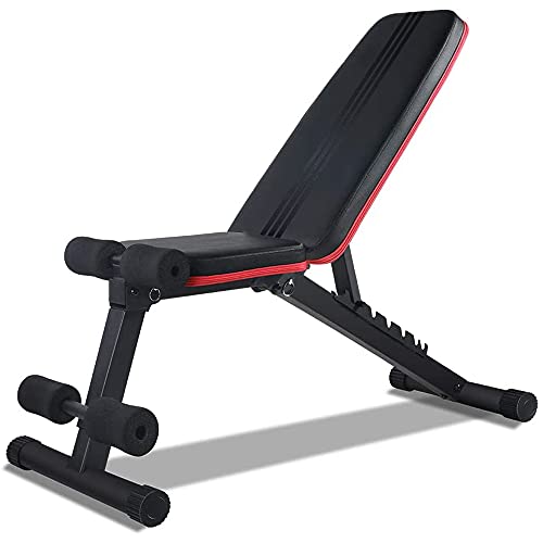 CUQNORL Adjustable Foldable Weight Bench