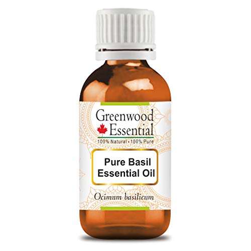 Greenwood Essential Pure Basil Essential Oil