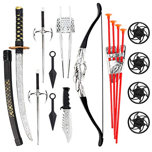 Liberty Imports Ninja Warrior Bow and Arrow