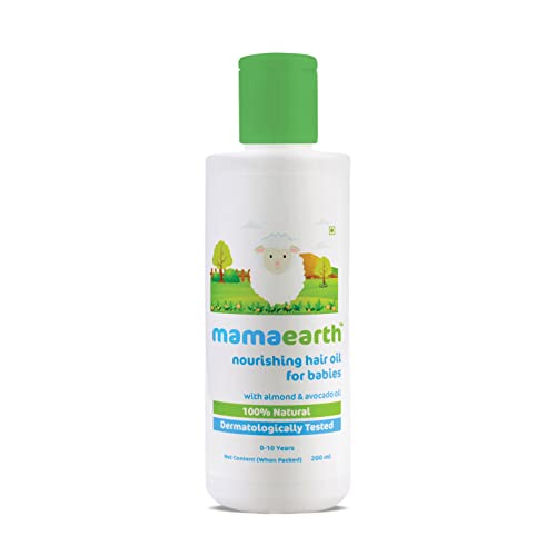 MAMAEARTH Nourishing Hair Oil For Babies