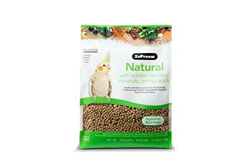 Zupreem 230353 Natural Medium Bird Food