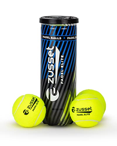 ZUSSET Padel Tennis Balls One Can 3 Balls