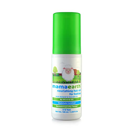 MAMAEARTH Nourishing Hair Oil For Babies