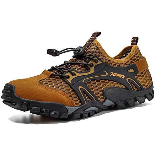 Asifn Men's Breathable Ultra-Slip Trekking Shoe