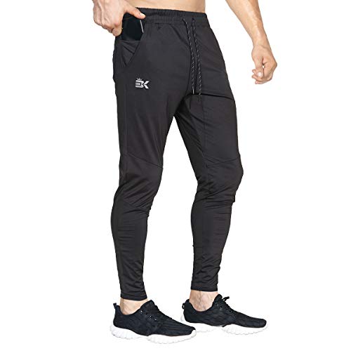 BROKIG Mens Lightweight Gym Jogger Pants