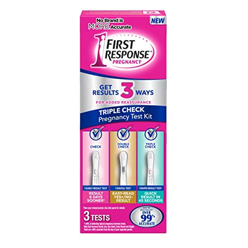 FIRST RESPONSE Triple Check Pregnancy Test Kit