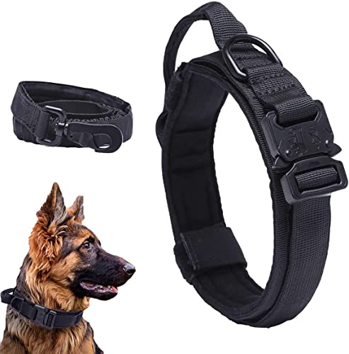 LIENJAER Adjustable Tactical Dog Collar