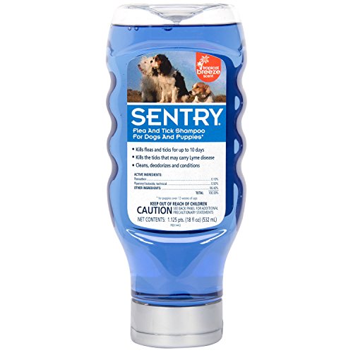 SENTRY Flea and Tick Shampoo for Dogs