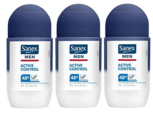 3 x Sanex Men Dermo Active Control Roll...