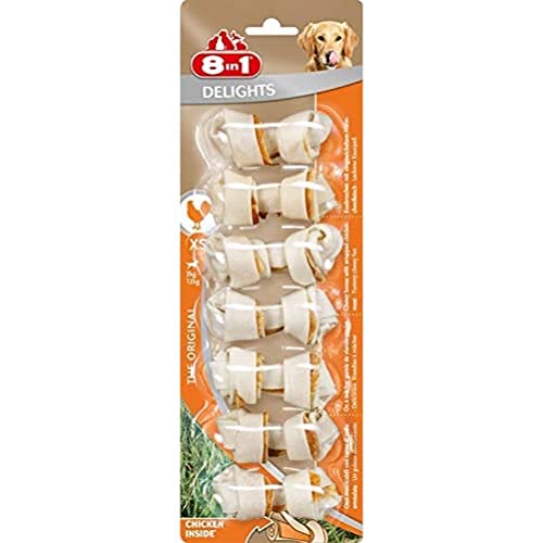 8 In 1 Delights Bones Chicken XS For Do...