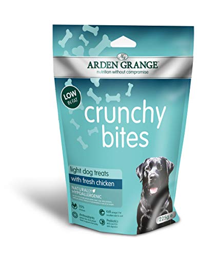 Arden Grange Crunchy Bites Light Dog Treats 225g