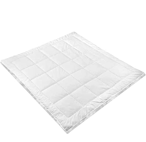 Cotton Home Super Soft Fabric Mattress Topper, 150 c...