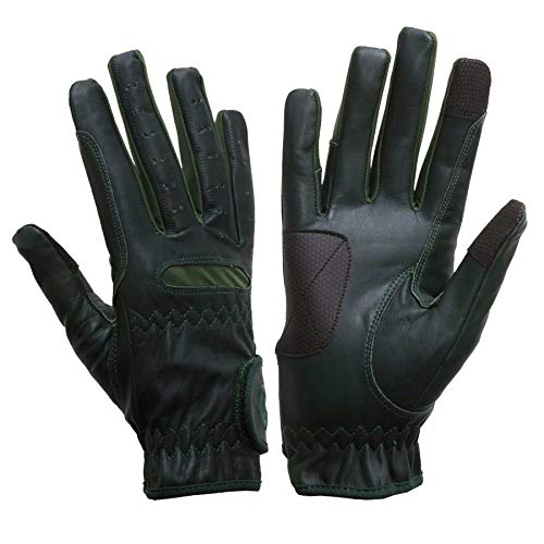 eGlove eQUEST GripPro - Leather Horse Riding Gloves ...