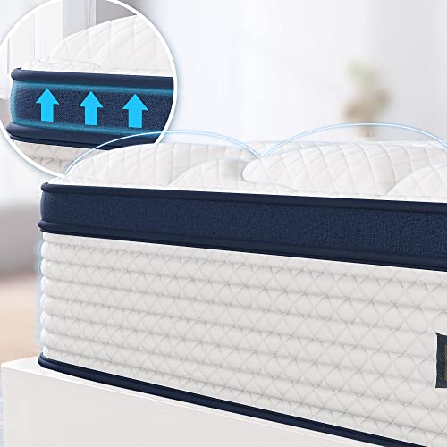 FLEXPEDIC Deep Sleep Twin Mattress 10 Inch in a Box,...