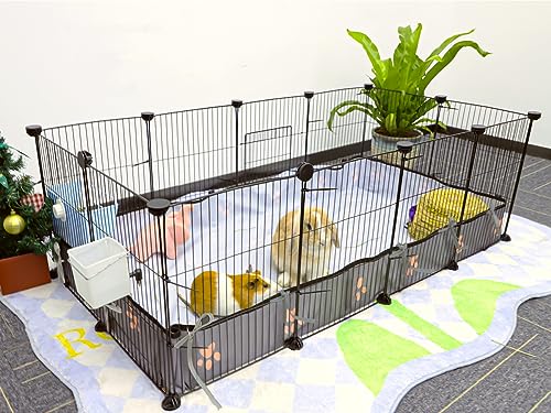 Guinea Pig Cages 8 Sq Ft Expandable Small Animal Cag...