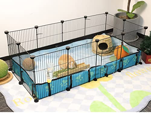 Guinea Pig Cages with Velco Liner Expandable C&C Cag...