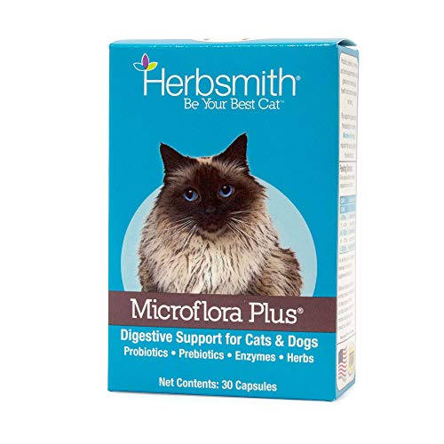 Herbsmith Microflora Plus – 4-in-1 Complete Cat Dige...