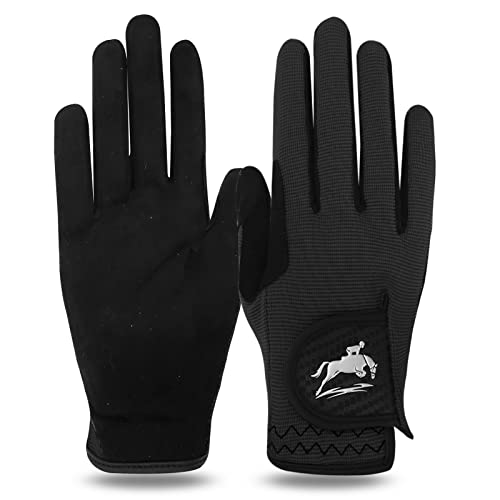 Horse Riding Gloves Equestrian Women Ki...