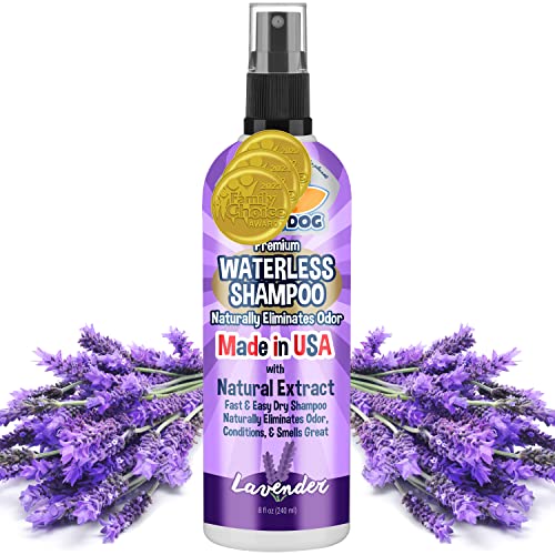 New Waterless Dog Shampoo | All Natural...