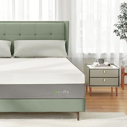 Novilla Full Mattress, 10 Inch Gel Memory Foam Mattr...