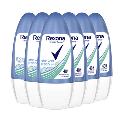 Rexona Women's Shower Fresh Roll-On Deodorant Pack o...