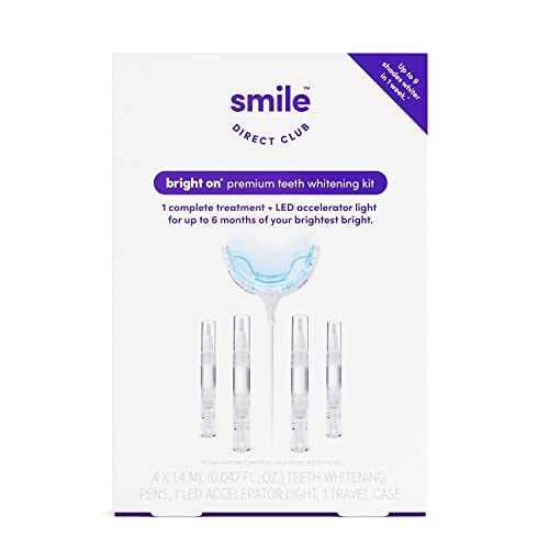 SmileDirectClub Teeth Whitening Kit with LED Light -...