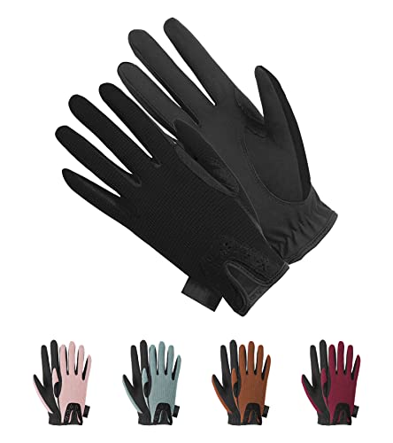 Horse Riding Gloves Equestrian Women Wi...