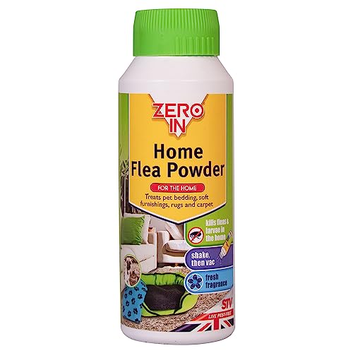 Zero In ZER024 Home Flea Powder (Treatment for Carpe...