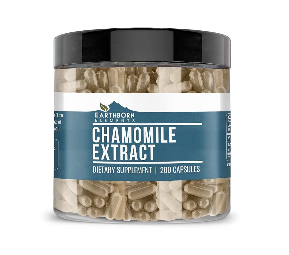 Chamomile Extract Capsules – Pure...
