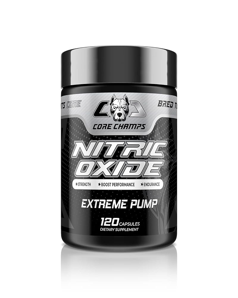 CORE CHAMPS Nitric Oxide Pump - 120 Tablets