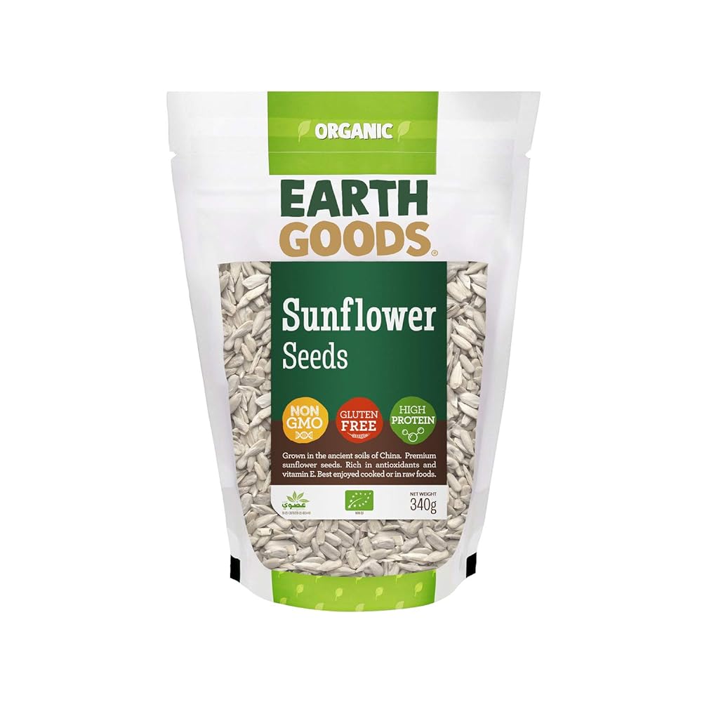 Earth Goods Sunflower Seeds, Organic, N...