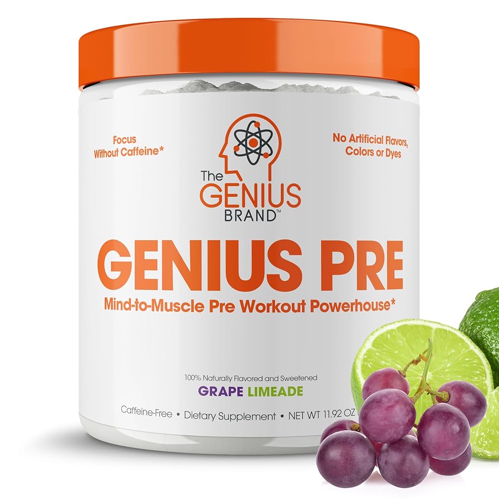 Genius Pre Workout: Nootropic Energy Supplement