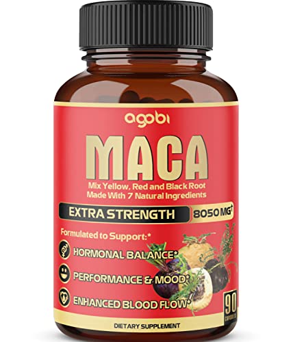 Maca Root Capsules - Energy & Mood Support